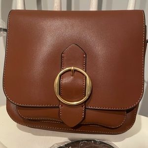 Banana Republic Brown Crossbody with Buckle
